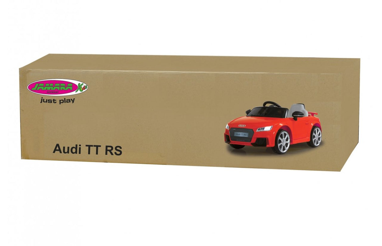Jamara Ride-On Audi Tt Rs Rojo 12v 3+