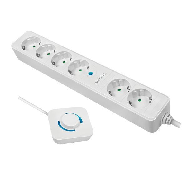 EAN 4052792063455 - LogiLink LPS271 base múltiple 1,5 m 6 salidas AC Interior Blanco imagen 4