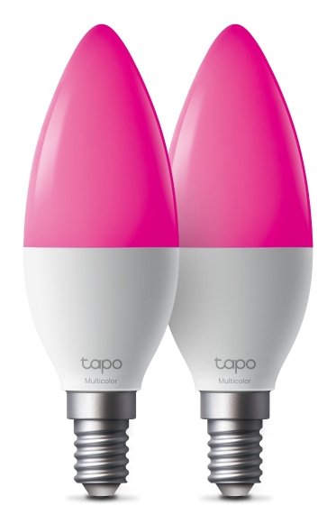 Bombilla Led Wifi Inteligente Tp-Link Tapo L530e Multicolor Rgb+W Pack 2 E27 Regulable Compatible
