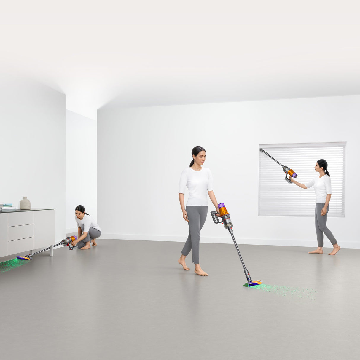EAN 5025155065099 - Dyson V12 Slim Absolute Aspiradora escoba 2 en 1 Batería Secar Filtro higiénico Sin bolsa Níquel, Púrpura imagen 10