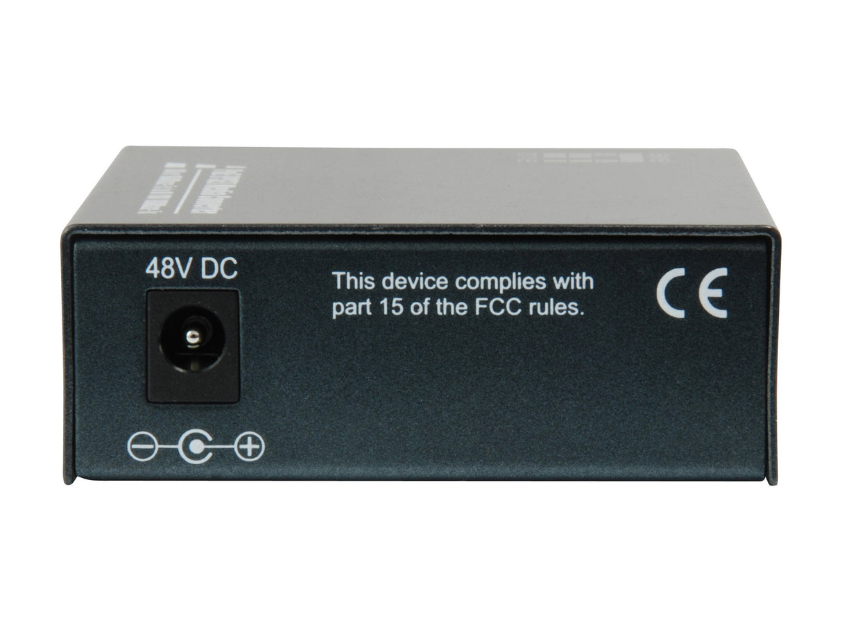 Levelone Gvt-2012 Convertidor De Medio 1000 Mbit/S Negro Rj45 A Sfp Gigabit