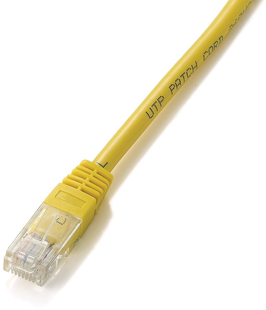 EAN 4015867146965 - Equip 825464 cable de red Amarillo 5 m Cat5e U/UTP (UTP) imagen 1