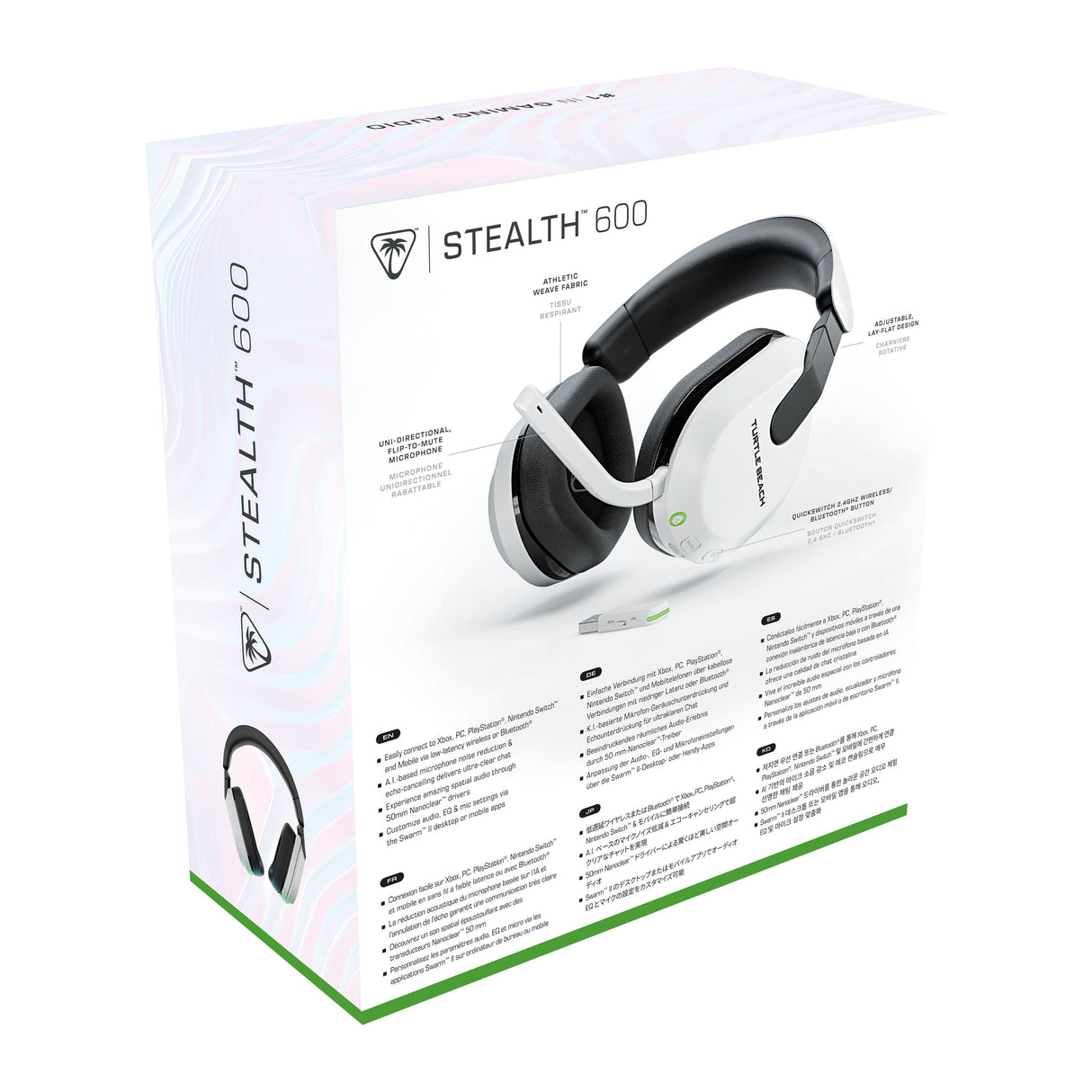 EAN 0731855021031 - Turtle Beach Stealth 600 Gen 3 Auriculares Inalámbrico Diadema Juego Bluetooth Blanco imagen 12