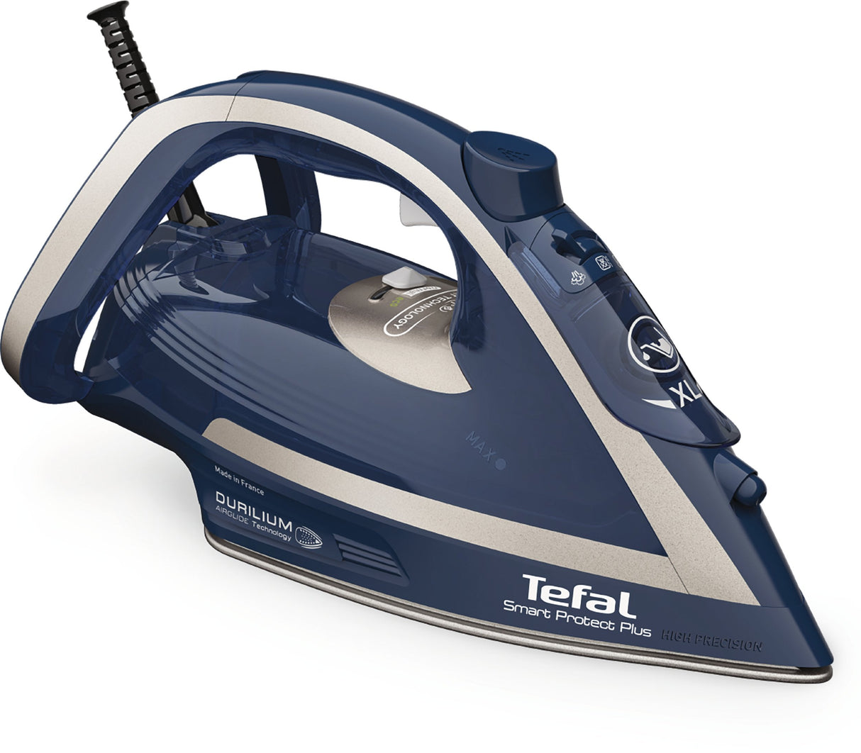 Plancha De Vapor Tefal Plancha Smart Protect Plus Fv6872 Dry & Steam2800 W Blue