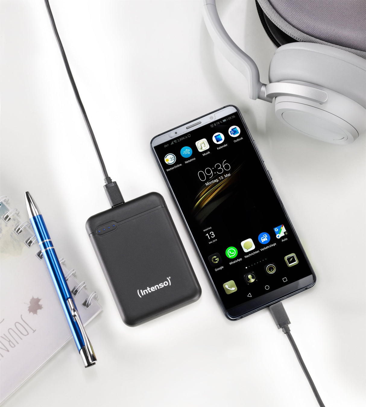 EAN 4034303028221 - Intenso 7313520 batería externa Polímero de litio 5000 mAh Negro imagen 6