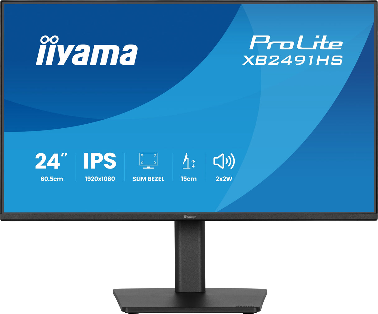 EAN 4948570127405 - iiyama ProLite XB2491HS-B1 pantalla para PC 60,5 cm (23.8") 1920 x 1080 Pixeles Full HD LCD Negro imagen 3