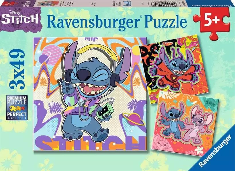 Puzzle Ravensburger Disney Stitch 3x49