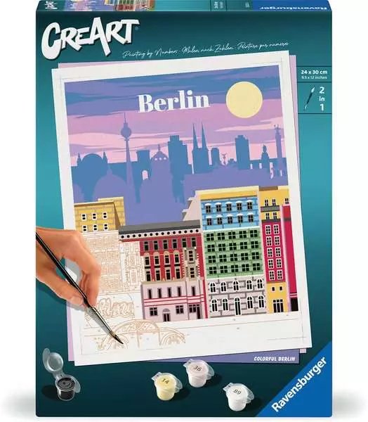 EAN 4005556255214 - Ravensburger 25521 libro y página para colorear Kit de pintura por números imagen 1