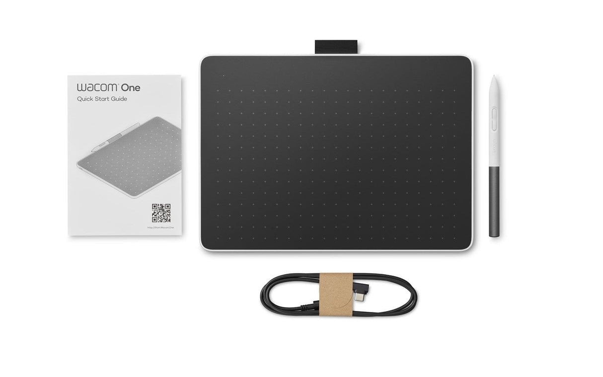 Wacom One M Tableta Digitalizadora Negro, Blanco 216 X 135 Mm Usb