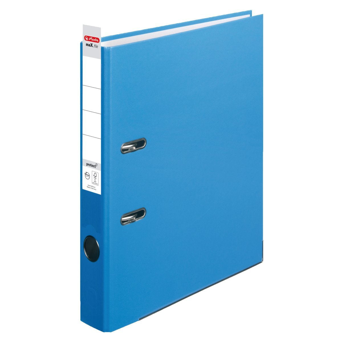 Carpeta Herlitz Max.File Protect A4 5cm Aqua