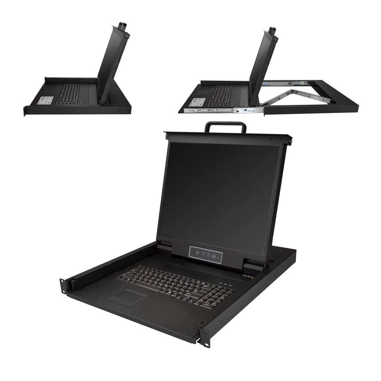 EAN 0065030872492 - StarTech.com RKCONS1901 consola de rack 48,3 cm (19") 1280 x 1024 Pixeles Acero Negro imagen 2
