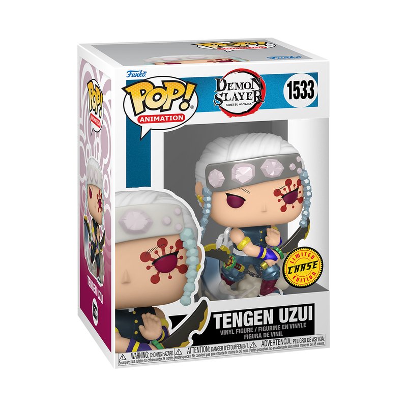 Funko Pop Demon Slayer Tengen Uzui Con Opcion Chase Metalico 75574