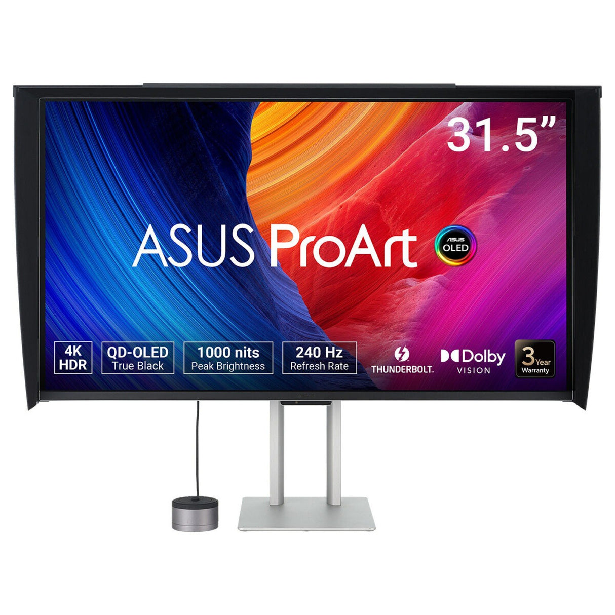 EAN 4711636215893 - ASUS ProArt OLED PA32UCDMR-K pantalla para PC 80 cm (31.5") 3840 x 2160 Pixeles 4K Ultra HD QD-OLED Negro imagen 1