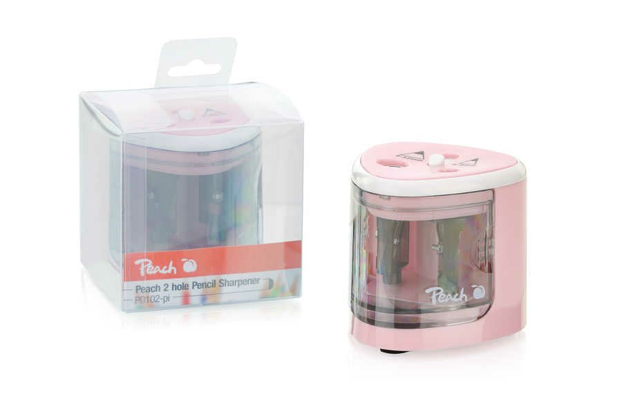 Sacapuntas Eléctrico Peach Po102 Rosa