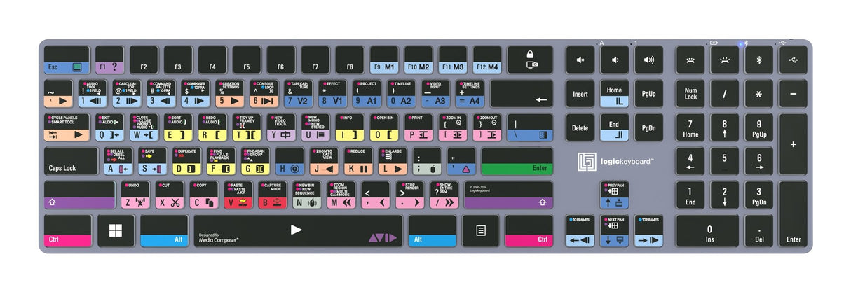 Logickeyboard Avid Media Composer Pro Titan Uk (Pc)