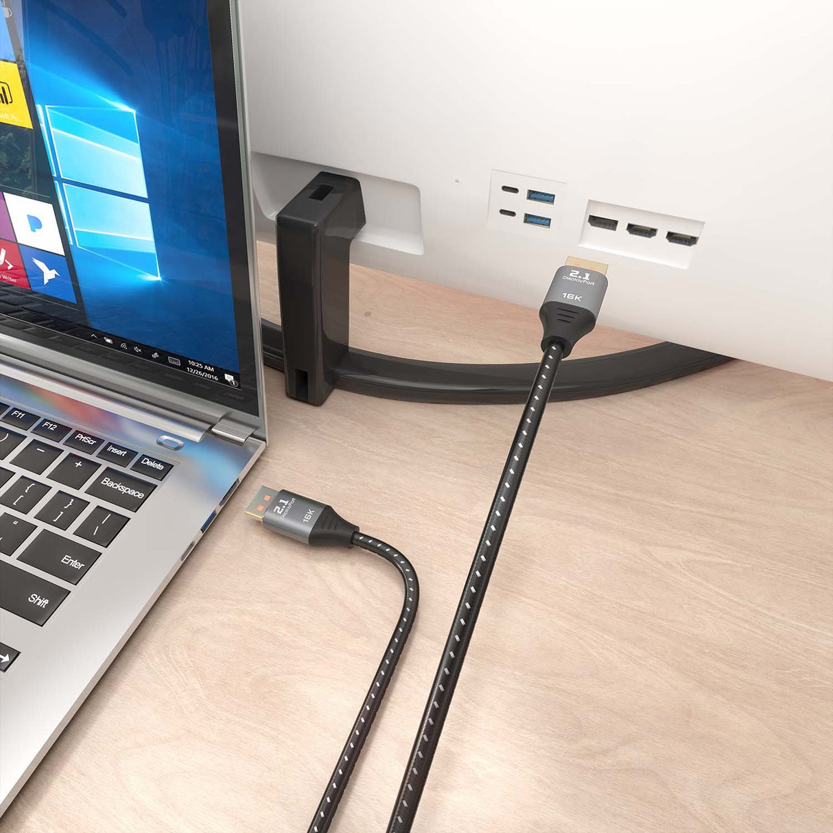EAN 8435739902172 - AISENS A158-0901 cable DisplayPort 1 m imagen 4