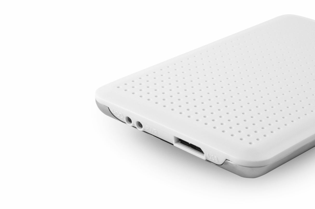 EAN 8436556145360 - CoolBox SlimChase M-2503 Carcasa de disco duro/SSD Blanco 2.5" imagen 3