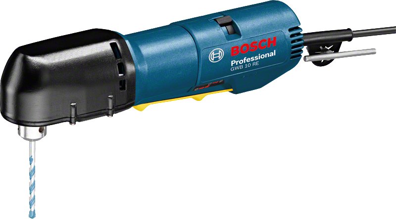 Taladro Angular Bosch Gwb 10 Re Professional (Azul/Negro, 400 Vatios)