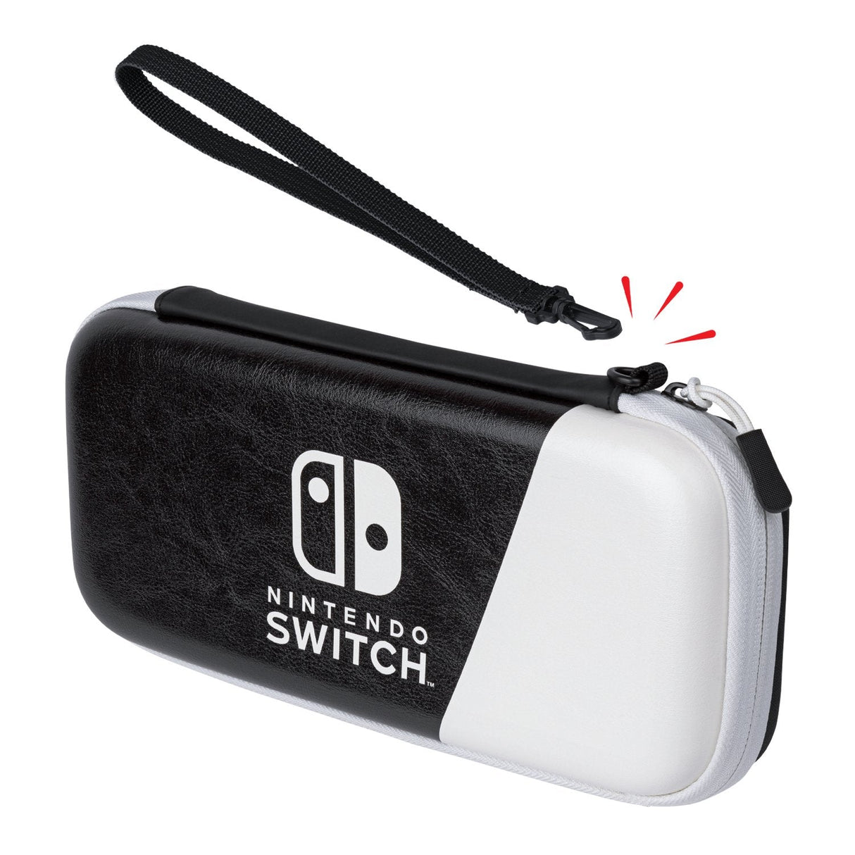EAN 0708056068745 - PDP Slim Deluxe: Black & White Funda protectora rígida Nintendo Negro, Blanco imagen 5