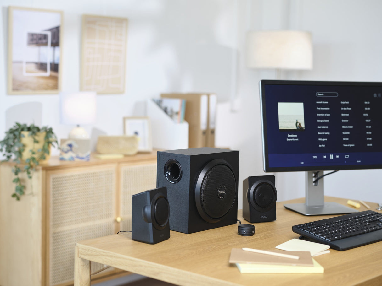 Altavoces Trust Yuri 120w 2.1