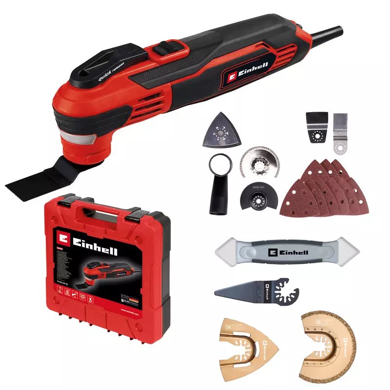 Herramienta Multifunción Einhell Te-Mg 350 Eq Rojo/Negro