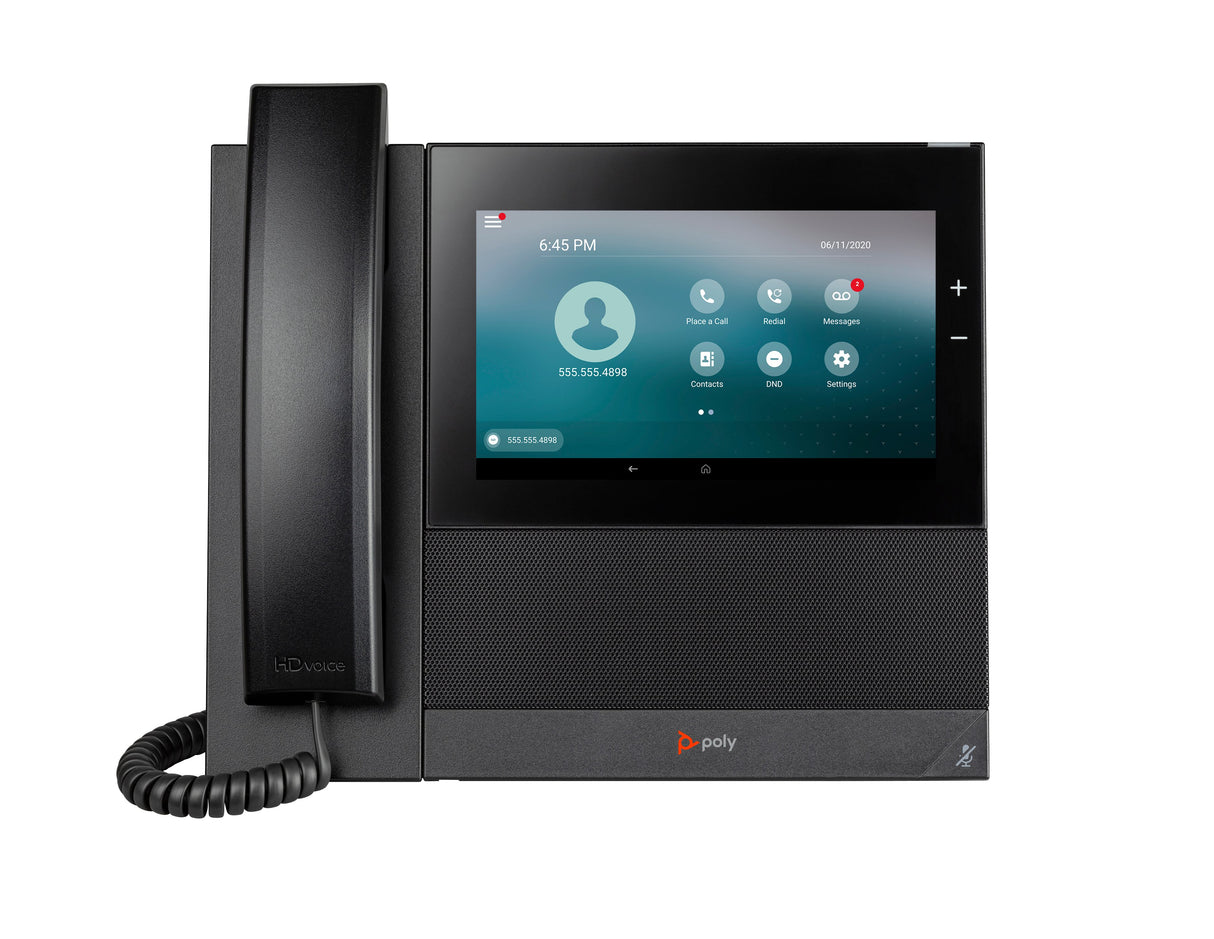 EAN 0197497342802 - HP Poly CCX 600 Business Media Phone with Open SIP and PoE-enabled teléfono IP Negro 24 líneas LCD Wifi imagen 1