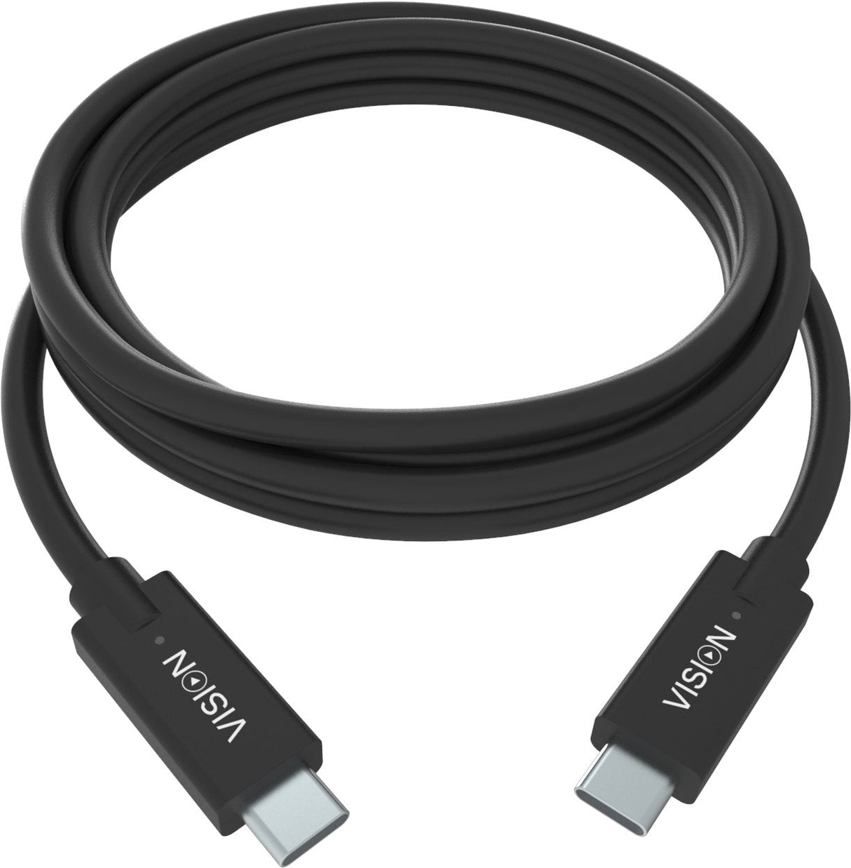 Vision Tc 1musbc/Bl Cable Usb 1 M Usb 3.2 Gen 1 (3.1 Gen 1) Usb B Usb C Negro