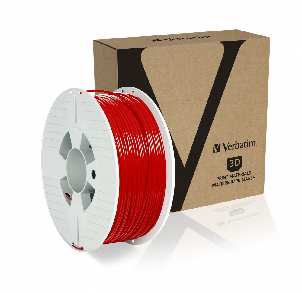 EAN 0023942553304 - Verbatim 55330 material de impresión 3d Ácido poliláctico (PLA) Rojo 1 kg imagen 2