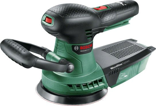Lijadora Excéntrica Inalámbrica Bosch Advancedorbit 18 Solo, 18volt Verde / Negro, Sin Batería Ni Cargador
