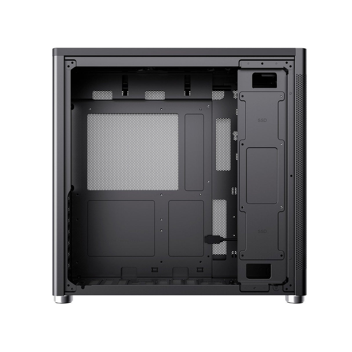 Coolbox Caja Pc Atx Mp1 Mesh Negro Bahías Int.:3x 2.5″ + 1 X 3.5″ O 4 X 2.4″/ 1 X Usb 3.2 (Usb-A) + 1 X Usb-C 3.2, 1 Conector Jack 3.5 Mm