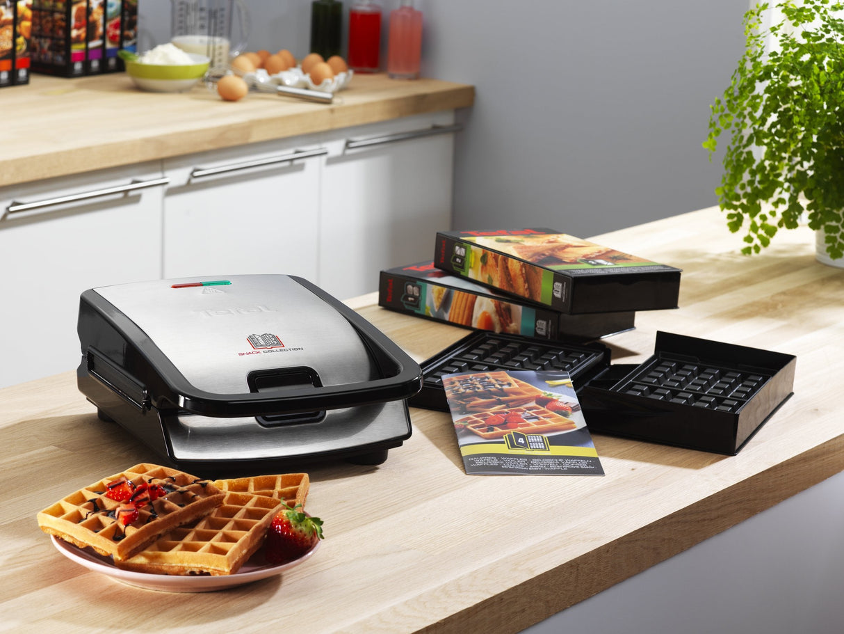 EAN 3045386363643 - Tefal Snack Collection SW852D sandwichera 700 W Negro, Acero inoxidable imagen 13