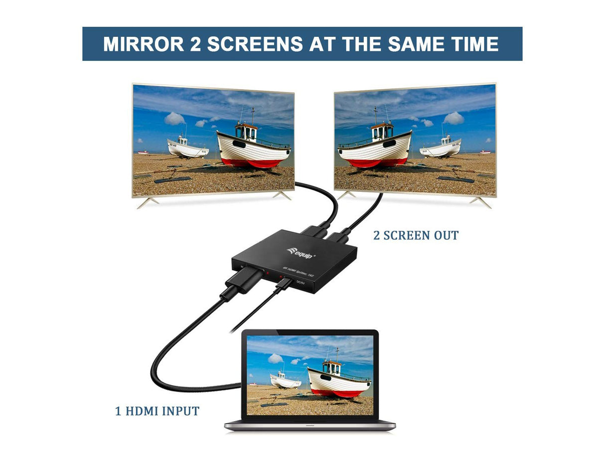 EAN 4015867223215 - Equip 332715 divisor de video HDMI 2x HDMI imagen 4