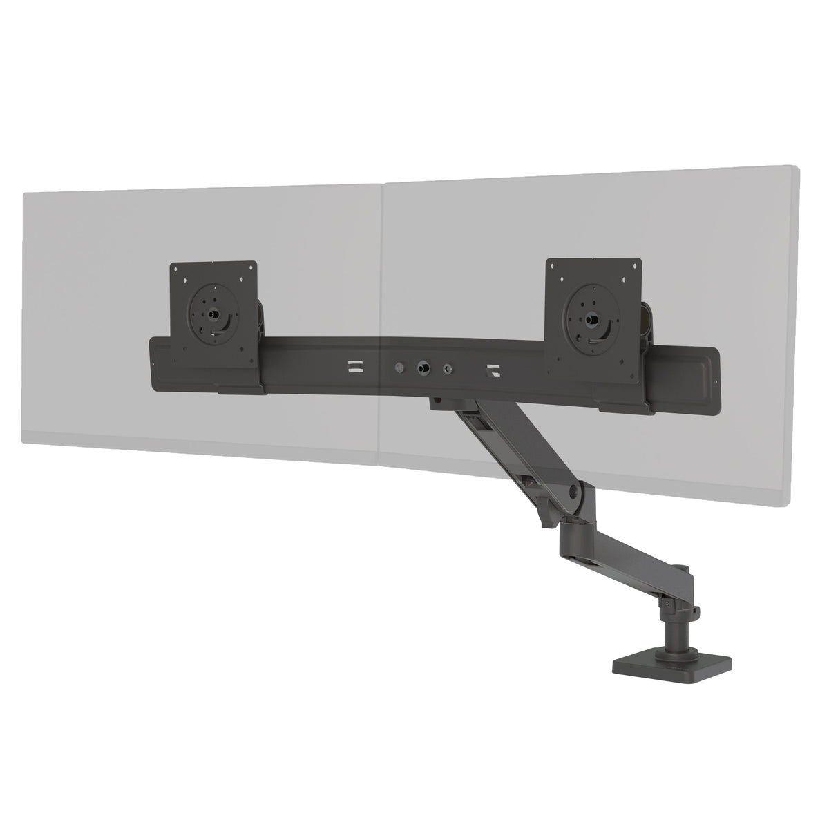 Ergotron Lx Pro - Kit De Fijación (Brazo Articulado) - Modular - Para 2 Lcd-Displays - Gris Oscuro - Tamaño De Pantalla: Hasta 68,6 Cm (Hasta 27 Pulgadas)