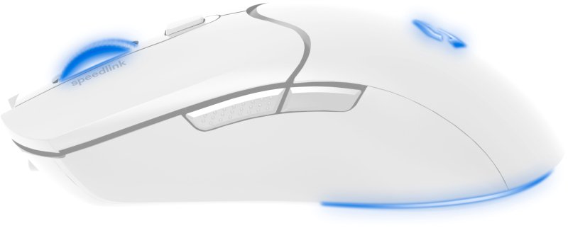 Speedlink Sl-680102-Wt Ratón Juego Mano Derecha Rf Wireless + Usb Type-A Óptico 4800 Dpi