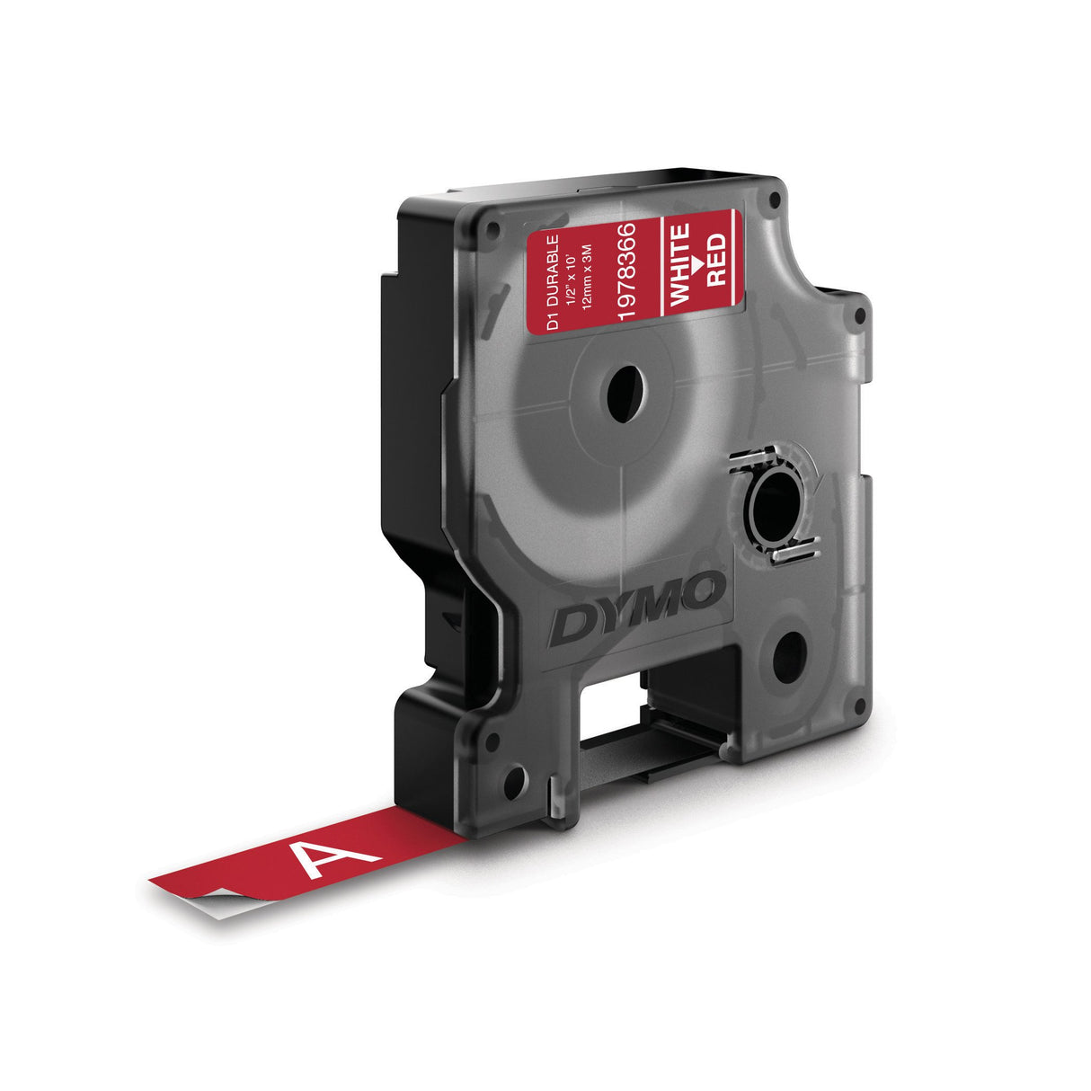 EAN 3501179783666 - DYMO D1 Durable - White on Red - 12mm cinta para impresora de etiquetas Blanco sobre rojo imagen 5