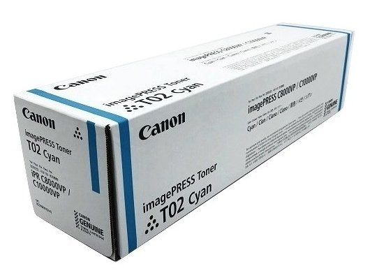 EAN 4549292035063 - Canon T02 cartucho de tóner 1 pieza(s) Original Cian imagen 1