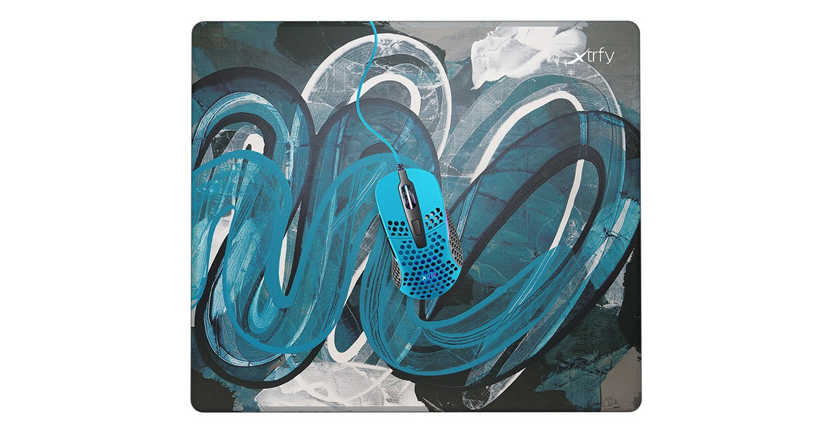 EAN 0842597101131 - CHERRY XTRFY GP4 Alfombrilla de ratón para juegos Negro, Azul, Gris imagen 8