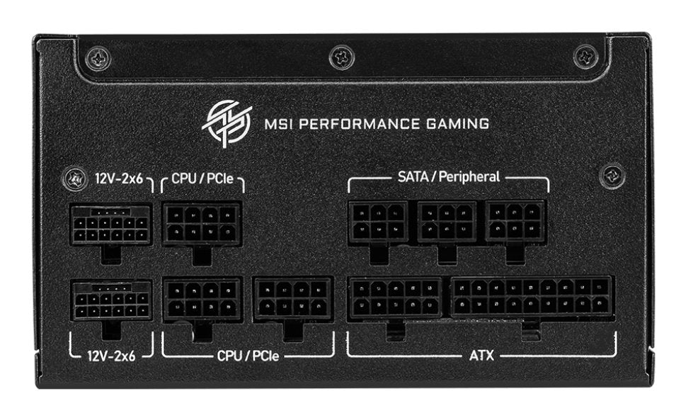EAN 4711377243780 - MSI MPG A850GS PCIE5 unidad de fuente de alimentación 850 W 24-pin ATX ATX Negro imagen 2