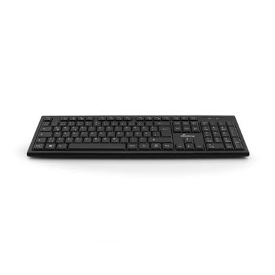 Mediarange Mros111 Teclado Rf Inalámbrico Qwertz Negro