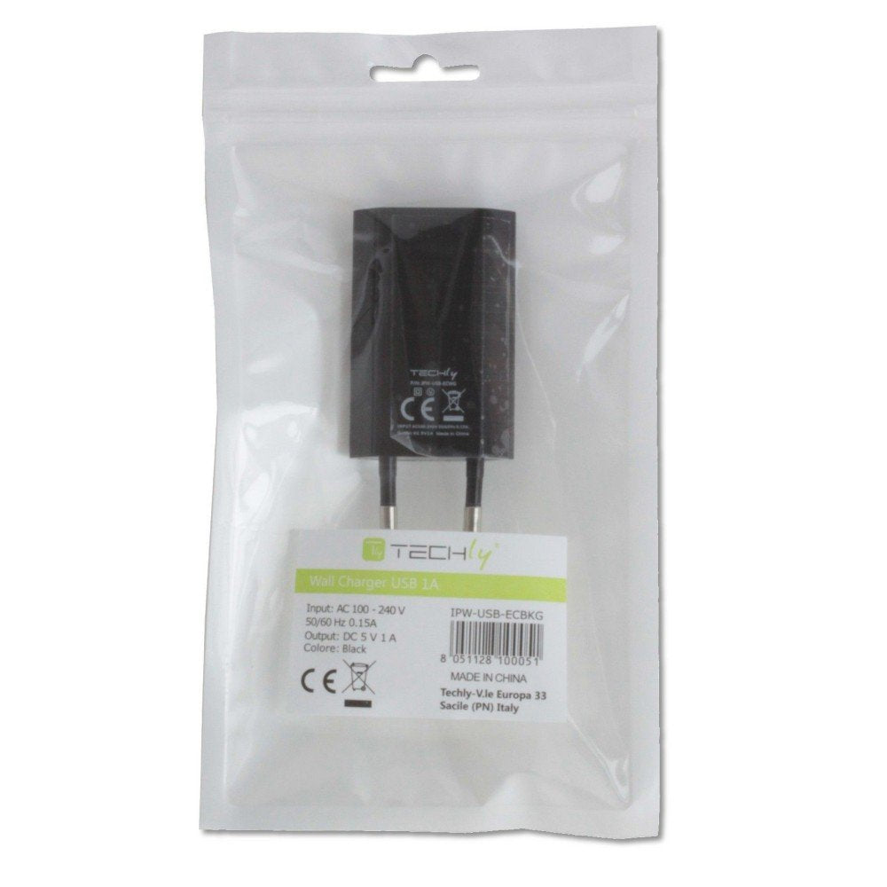 EAN 8051128100051 - Techly IPW-USB-ECBKG cargador de dispositivo móvil GPS, MP3, Teléfono móvil, PDA, Smartphone Negro Corrie imagen 2