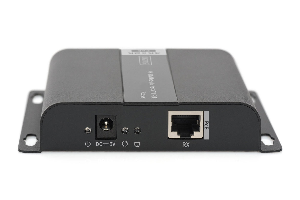 Digitus Set Extensor Hdmi 4k Poe 120m Unidad Receptora Negro