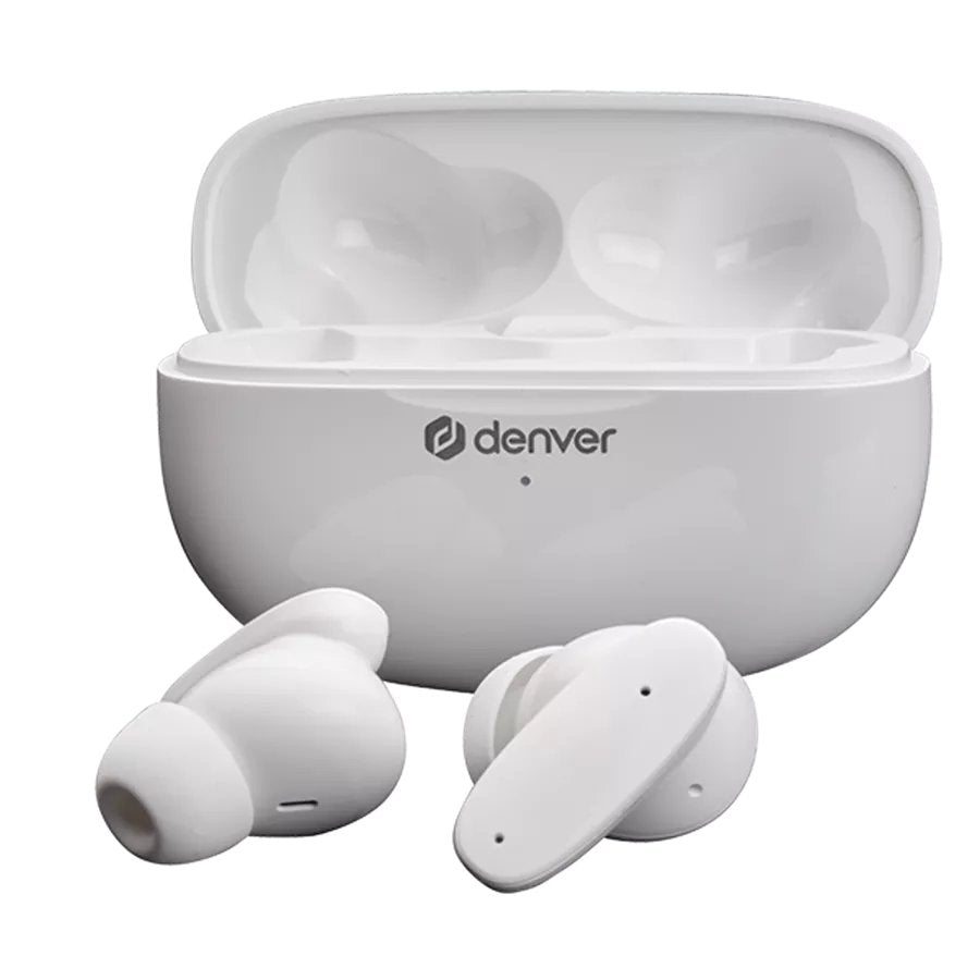 Auricular Bluetooth Denver Twe 49enc Blanco