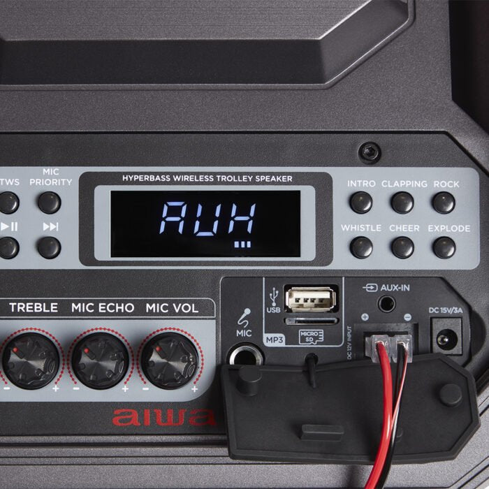 EAN 8435256897982 - Aiwa Ktbus-608 De 2 vías Negro Inalámbrico y alámbrico 80 W imagen 13