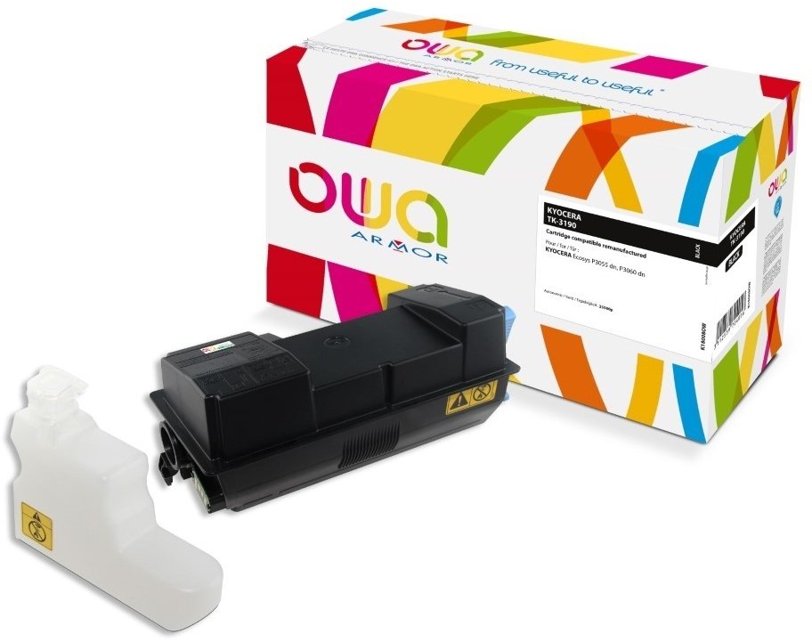 Owa Toner Compatible Con Kyocera Tk-3190 1t02t60nl0 Negro (25000s)