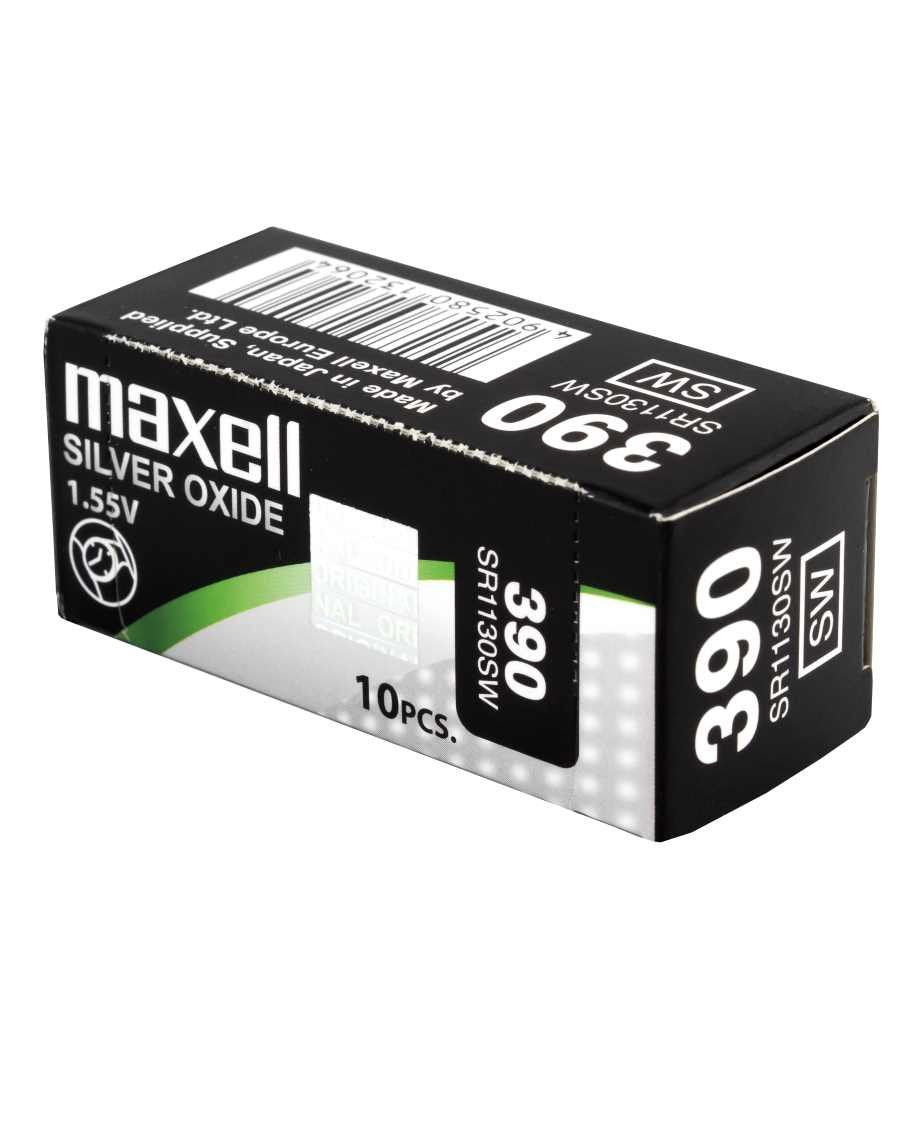Maxell Pila Oxido Plata (390) Sr1130sw Blister*1 Eu 0% Mercurio