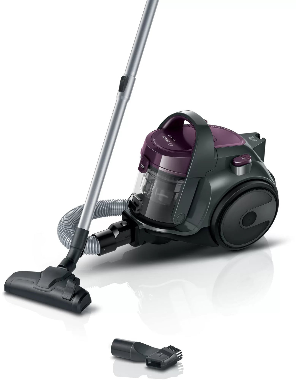 EAN 4242005076338 - Bosch BGC05AAA1 aspiradora 1,5 L Aspiradora cilíndrica Secar 700 W Sin bolsa imagen 1