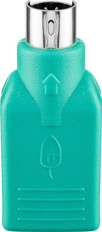 EAN 4040849689192 - Goobay 68919 cambiador de género para cable USB Type-A PS/2 Verde imagen 2