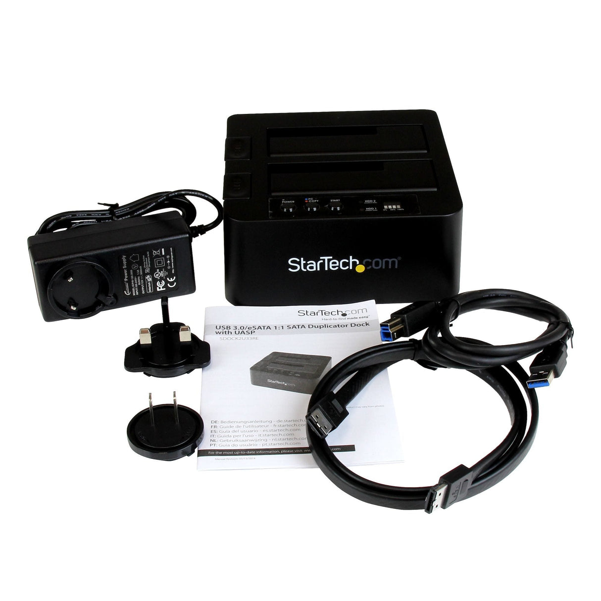EAN 0065030855884 - StarTech.com SDOCK2U33RE duplicador de datos y soporte Duplicador de HDD/ SSD (discos duros/unidades de e imagen 4