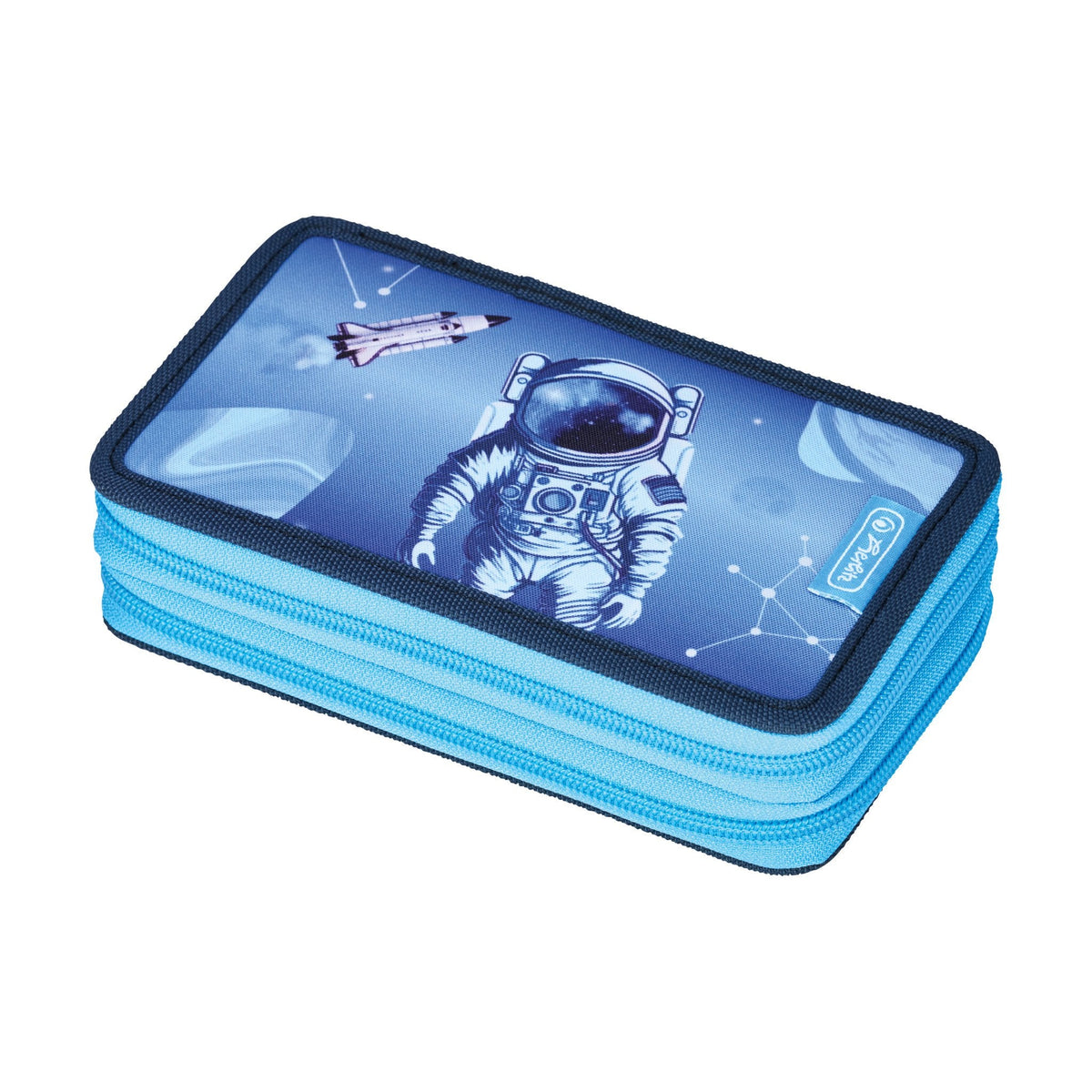 Herlitz Doppeletui 23 Piezas Cosmic Explorer