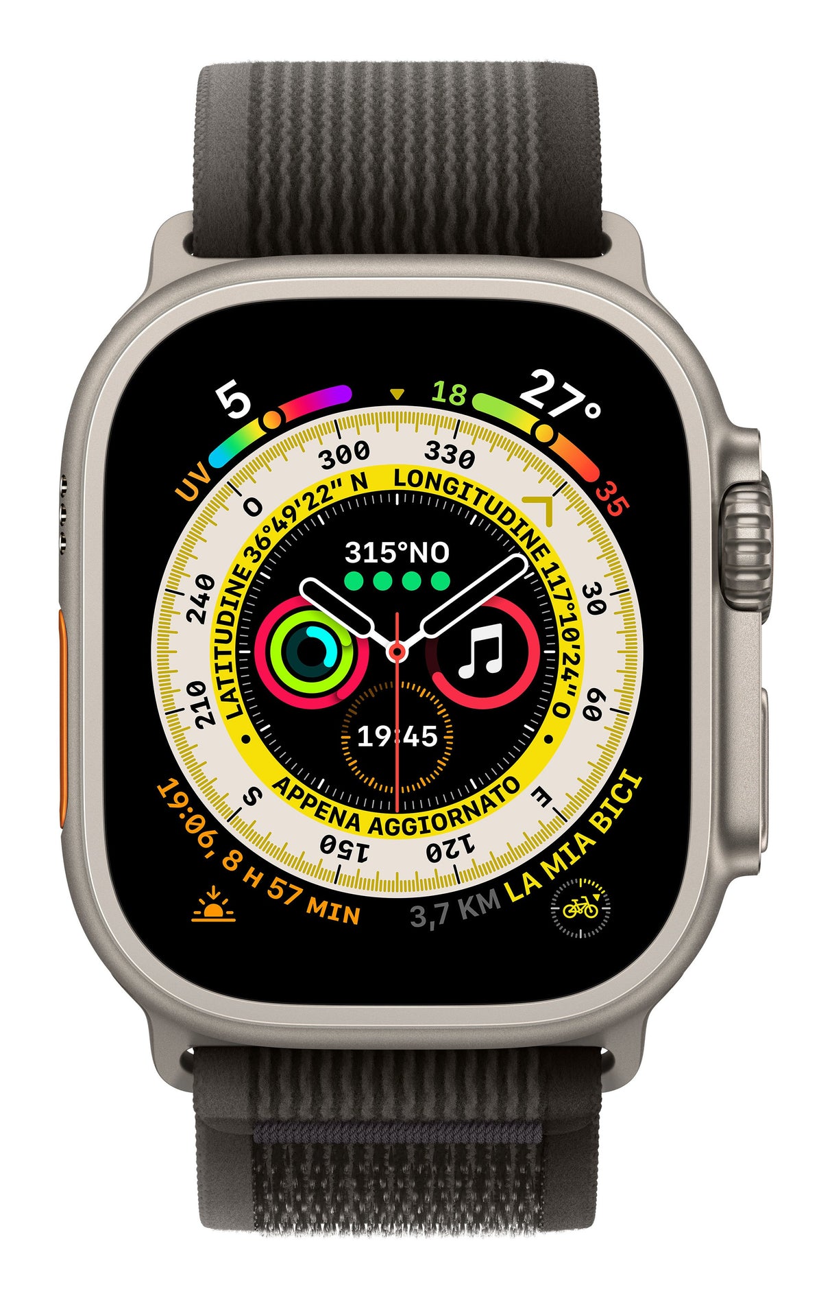 EAN 194253426264 - Apple Watch Ultra OLED 49 mm Digital 410 x 502 Pixeles Pantalla táctil 4G Titanio Wifi GPS (satélite) imagen 2